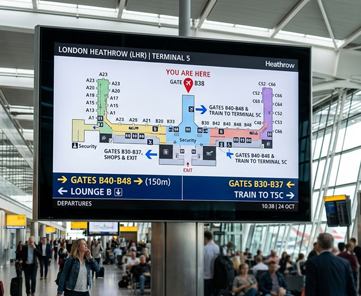 Wayfinding and Terminal Directions